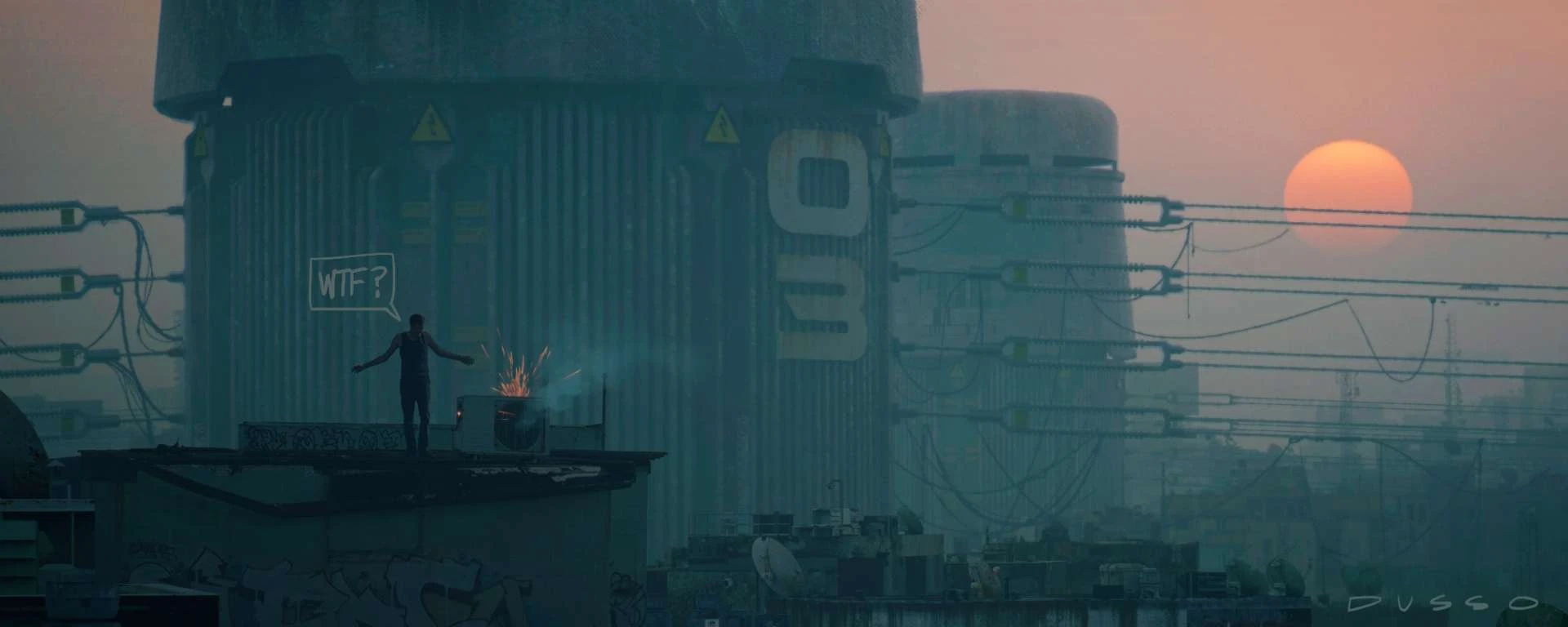 Dusso concept art Watchmen - Creative partner at Raynault vfx