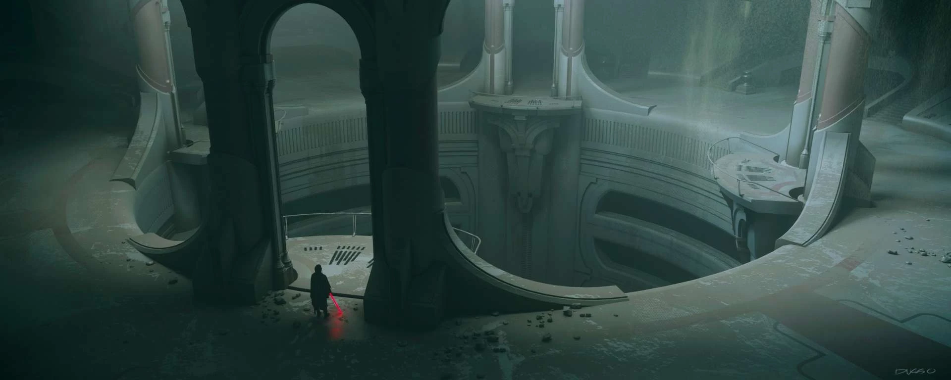 Dusso's concept art for Star Wars