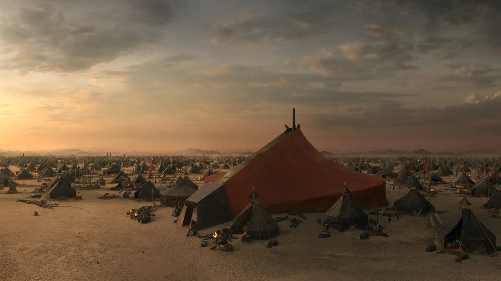 Mathieu Raynault's work army camp Raynault vfx