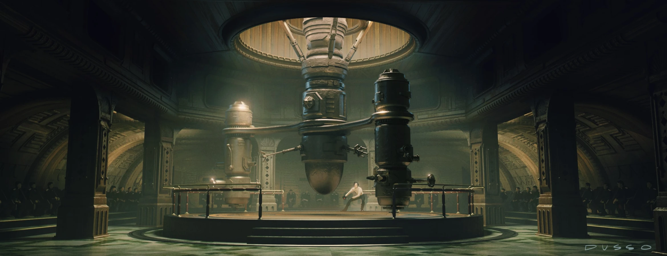 Robot battle from Raynault vfx