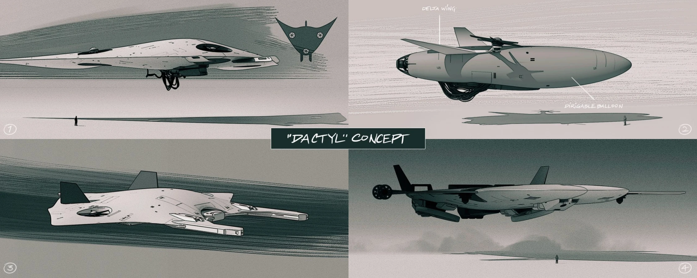 Dactyl concept art from Raynault vfx