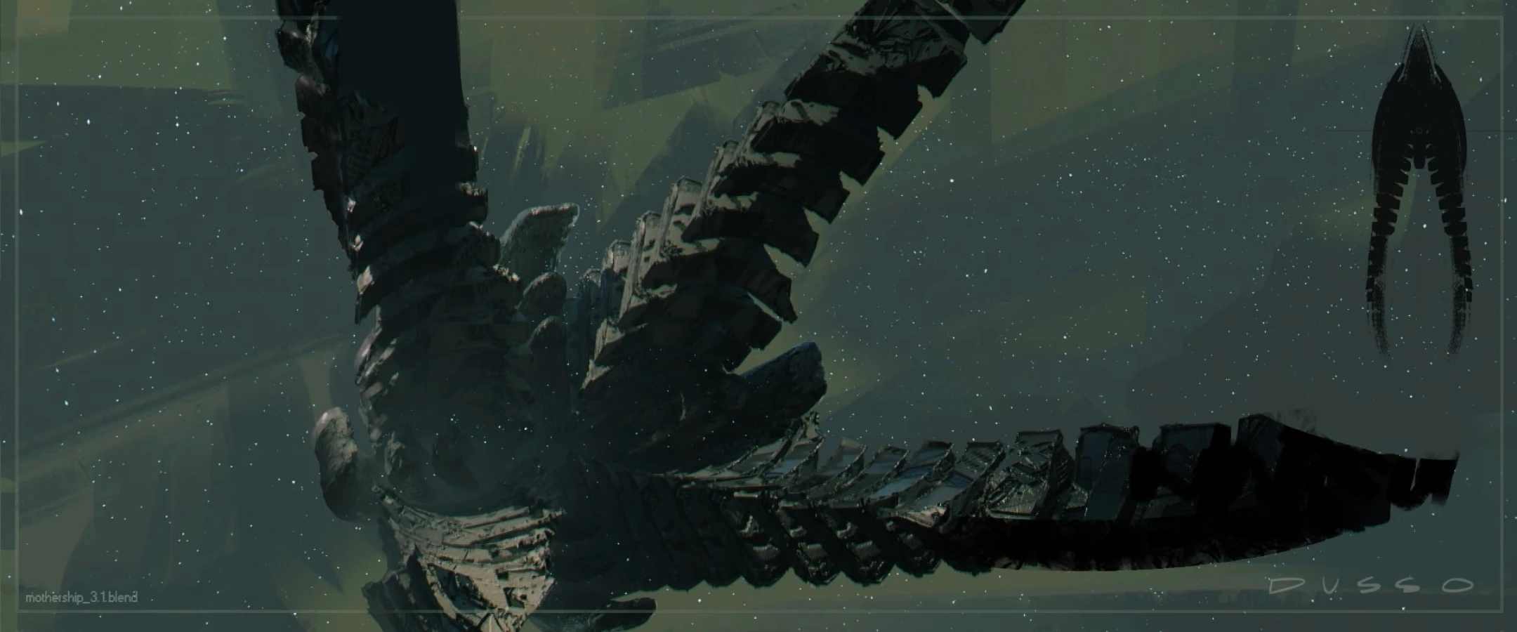 Mothership invasion from Raynault vfx