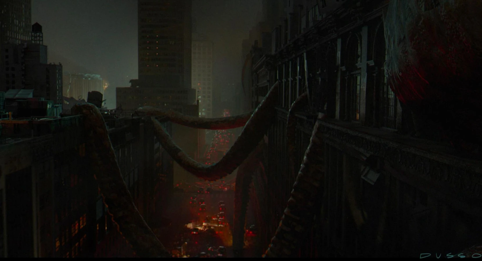 Art department concept art Watchmen New York Raynault vfx