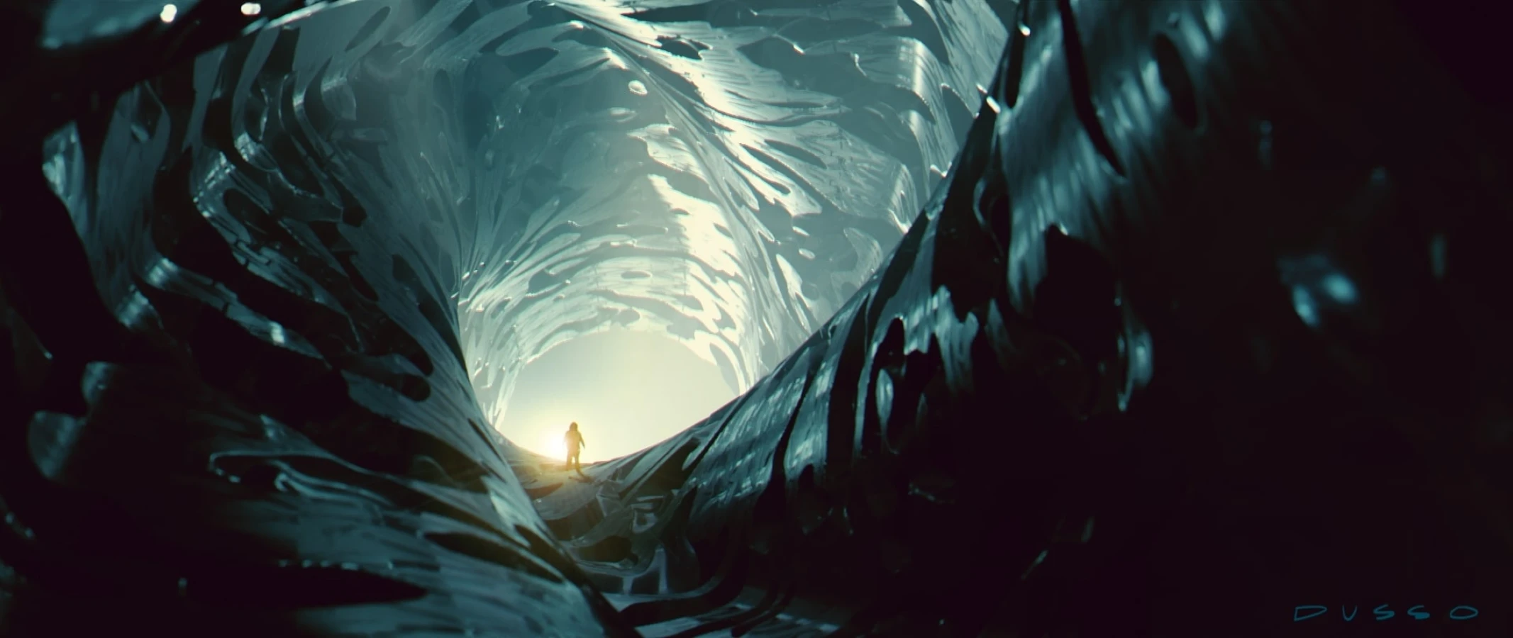 Art department concept art tunnel Raynault vfx