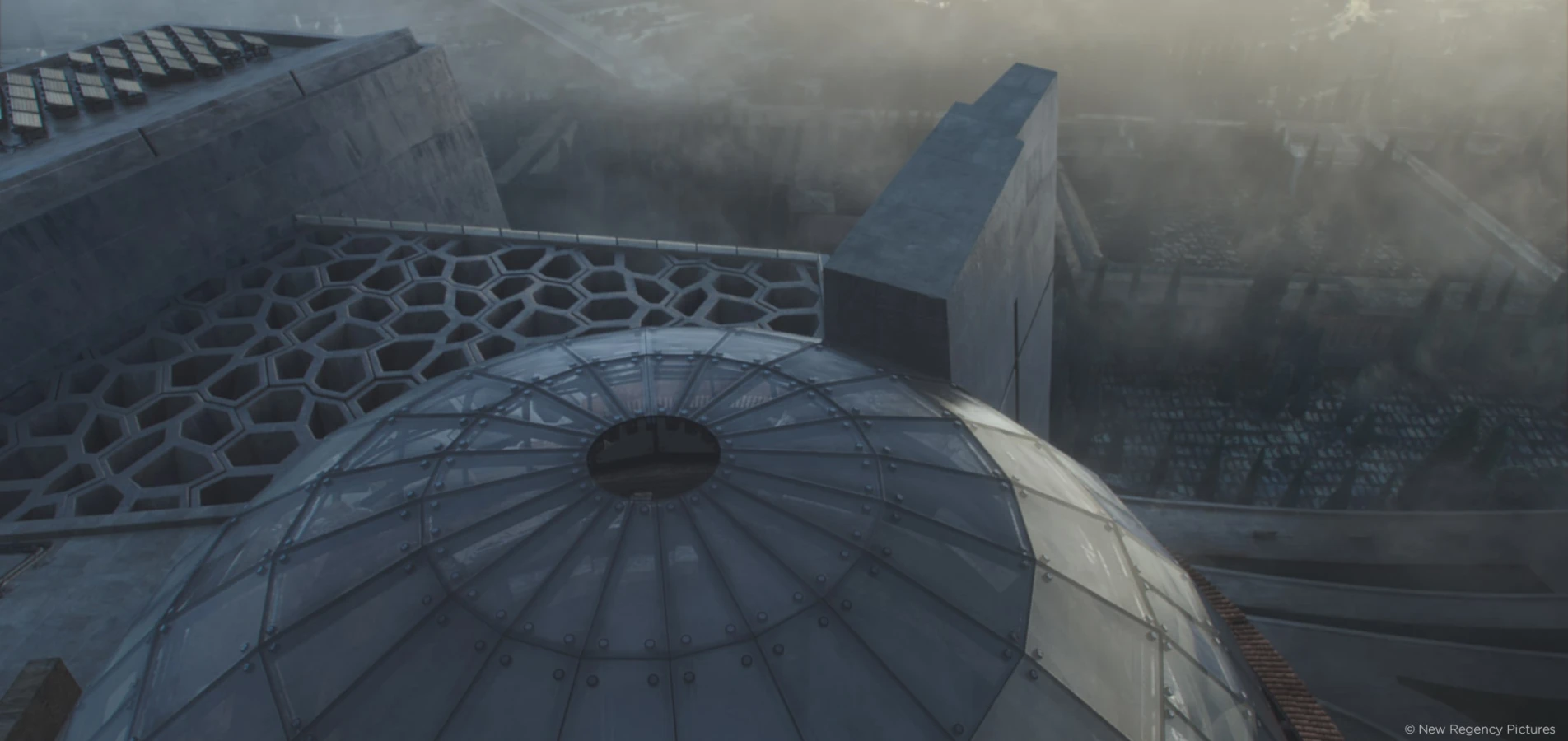 Assassins's Creed shot view dome and fog Raynault vfx
